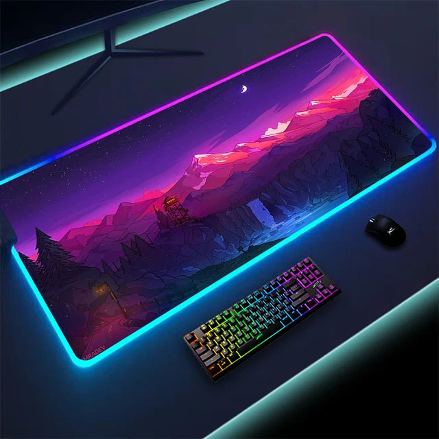 Luminous LED Lighting Mouse Pad