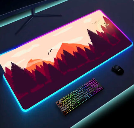 Luminous LED Lighting Mouse Pad